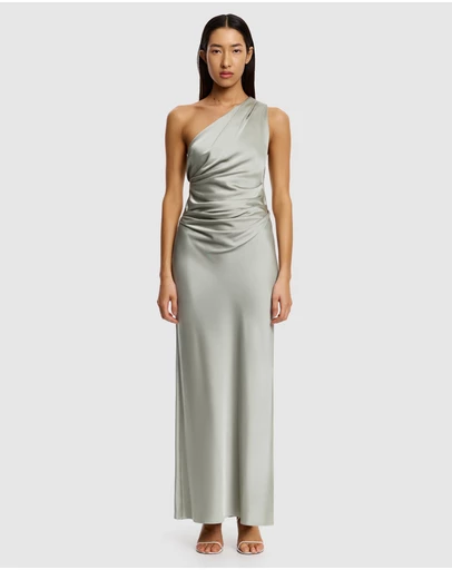 Significant Other - Angela One Shoulder Maxi Dress