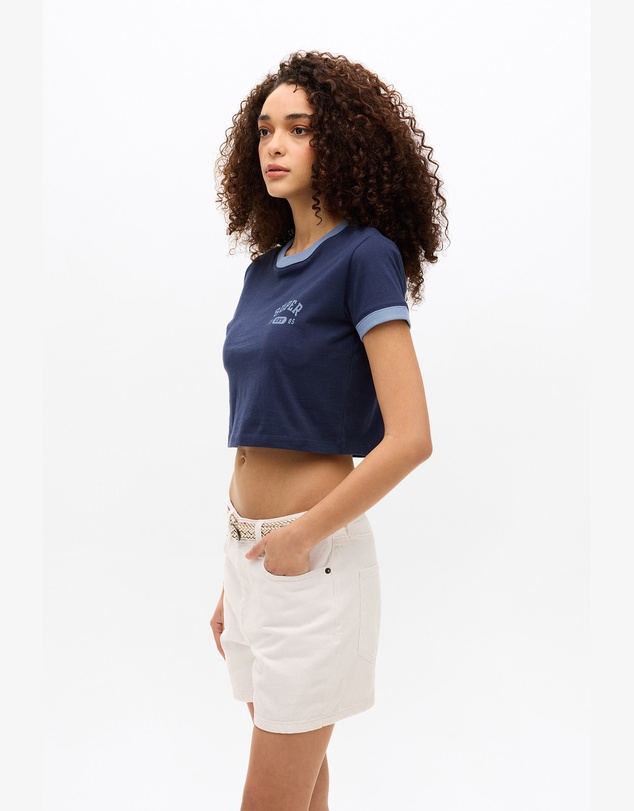 Superdry - Athletic Essentials Ringer Slim Fit Tee