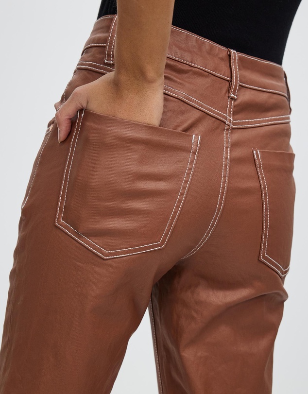 DRICOPER DENIM - Betzy Coated Copper Jeans