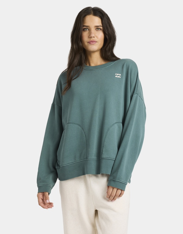 Billabong - Womens Don't Forget Pullover Crew Neck