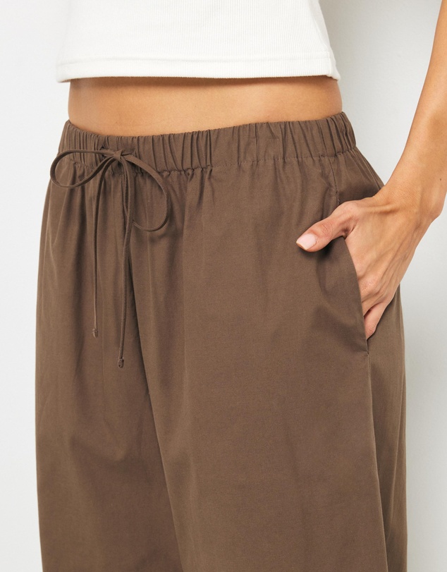 AERE - Helia Cotton Elasticated Waist Pants