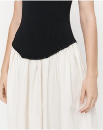 FRIEND of AUDREY - The Drop-waist Full Dress