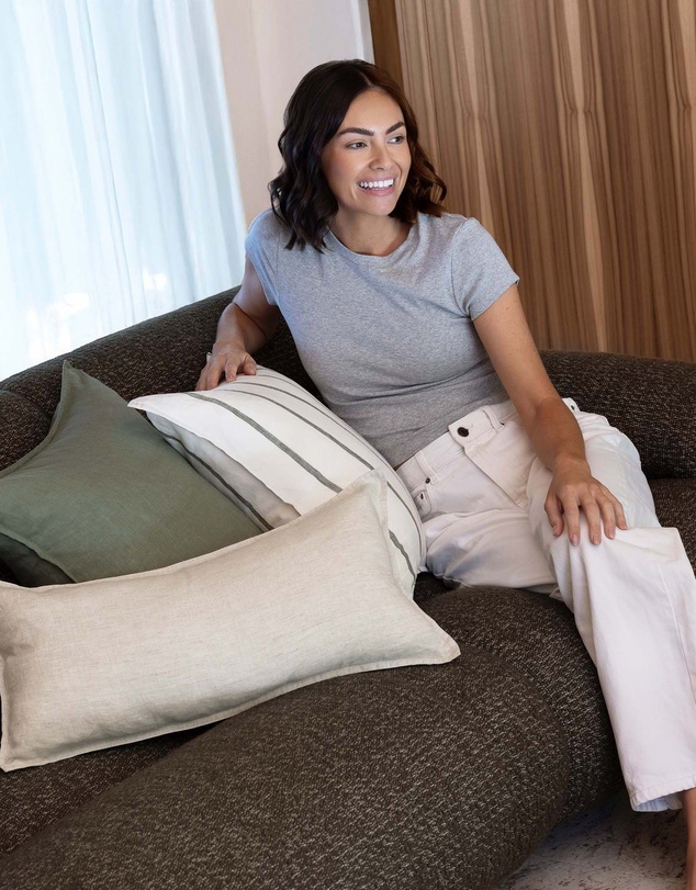 Bambury - Linen Rectangle Cushion