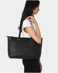Forcast - Valerie Leather Tote Bag