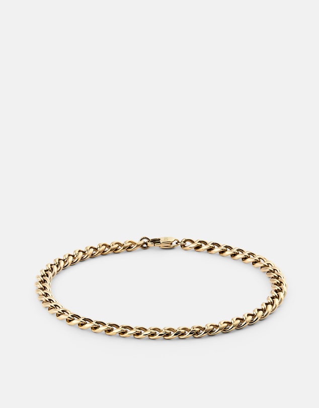 Daniel Wellington - Ellipse 4mm Cuban Chain Bracelet