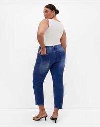 City Chic - Harley Fit Dani Straight Leg Jean