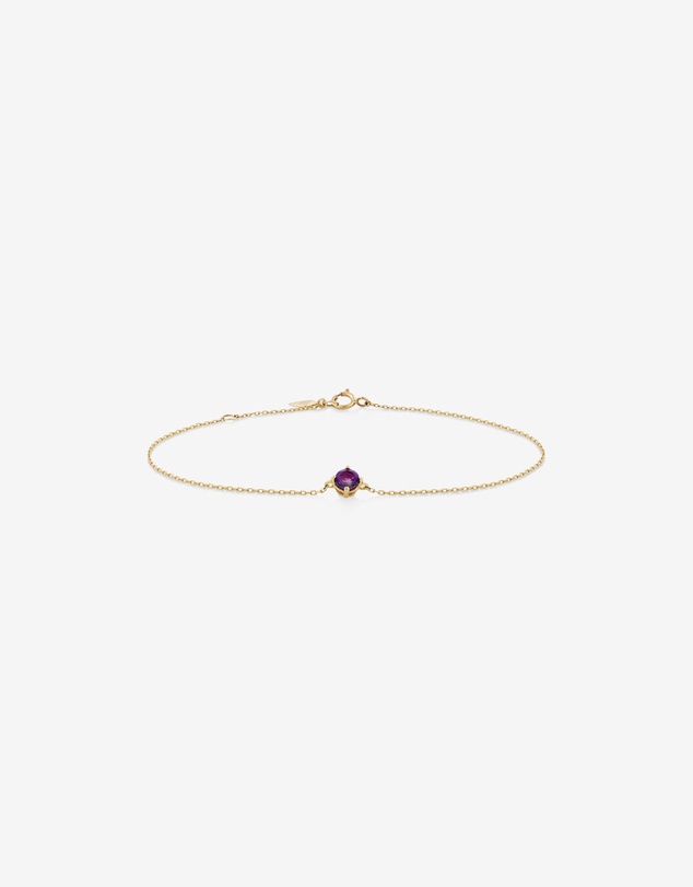 Michael Hill - Bracelet with Amethyst in 10kt Yellow Gold
