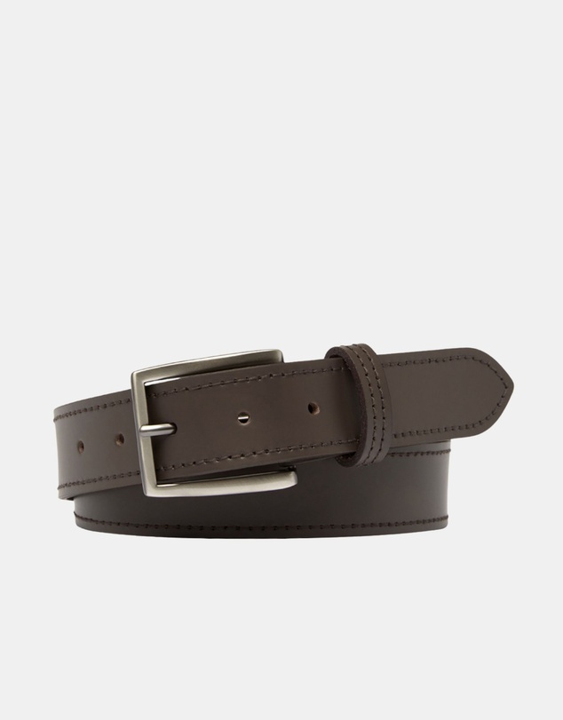 Buckle - McAllister. Australian Made Buffalo Leather Belt. 35mm width.