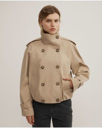 Witchery - Funnel Neck Trench Coat