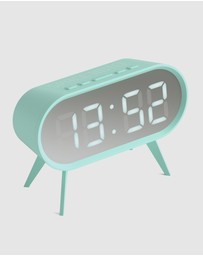 Newgate - Newgate Space Hotel Cyborg Led Alarm Clock Blue