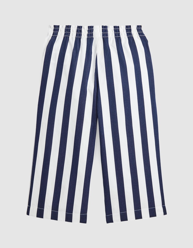 Polo Ralph Lauren - Striped Cotton Dobby Wide-Leg Pants (2YRS-6.5YRS)