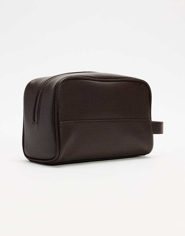 AERE - Leather Wash Bag