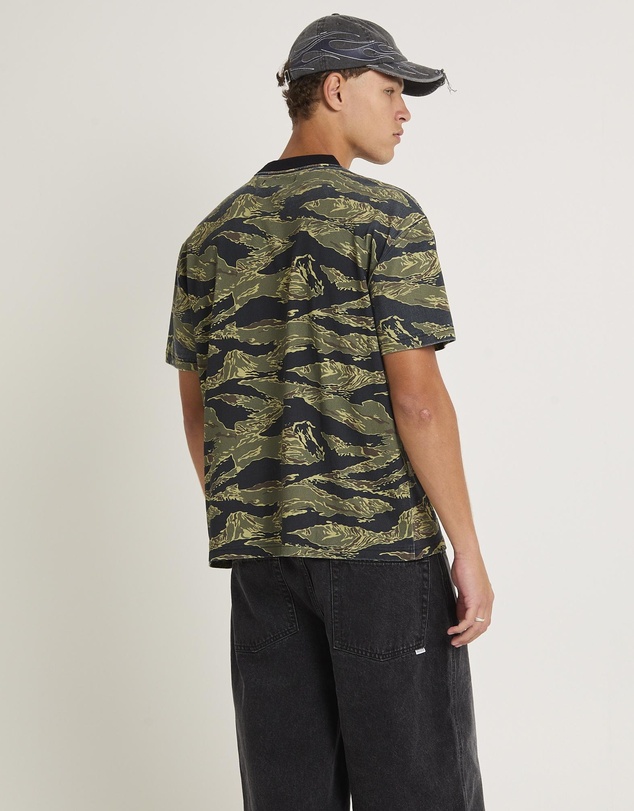 Insight - Tiger Camo Cropped T-Shirt