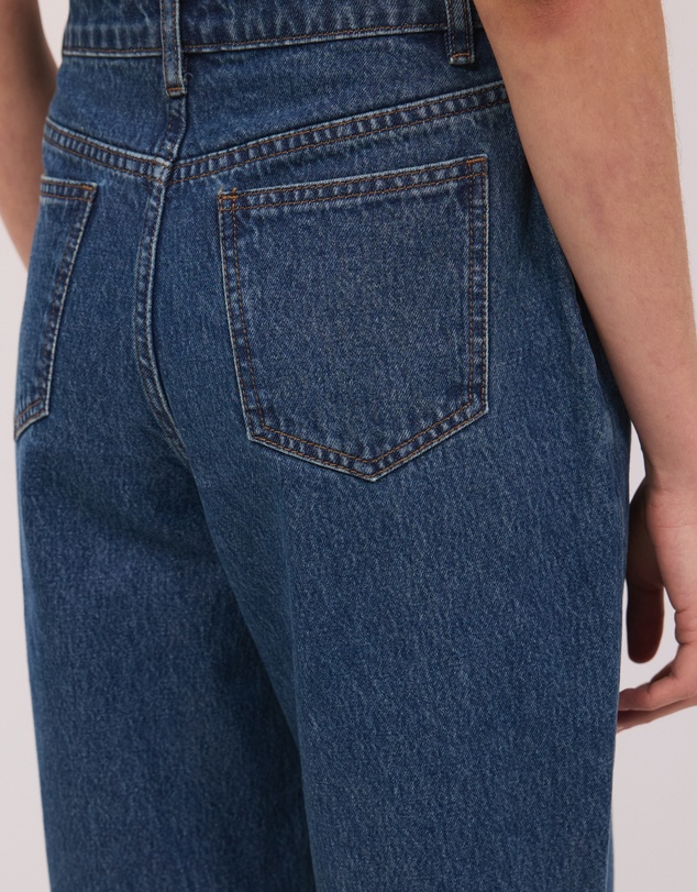 Calli - Romee High Rise Relaxed Straight Jeans
