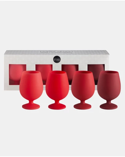 porter green - stemm | silicone unbreakable wine glasses