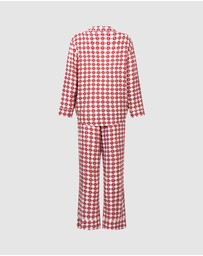Hunkemoller - Long Sleeve Twill Print PJ Set