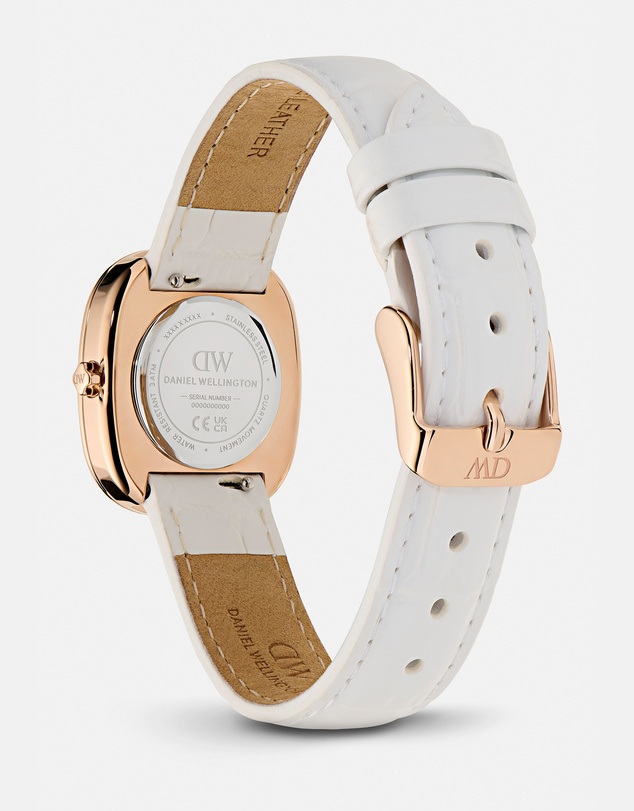 Daniel Wellington - Corta 24x28mm White-Croc