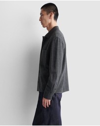 COS - Relaxed Pinstriped Wool-Blend Shirt