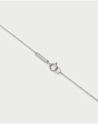 PDPAOLA - Initial 2026 M Silver Pendant Necklace