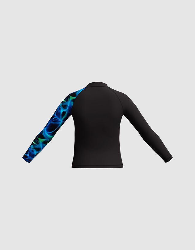 Speedo - Printed Long Sleeve Rash Top - Kids-Teens