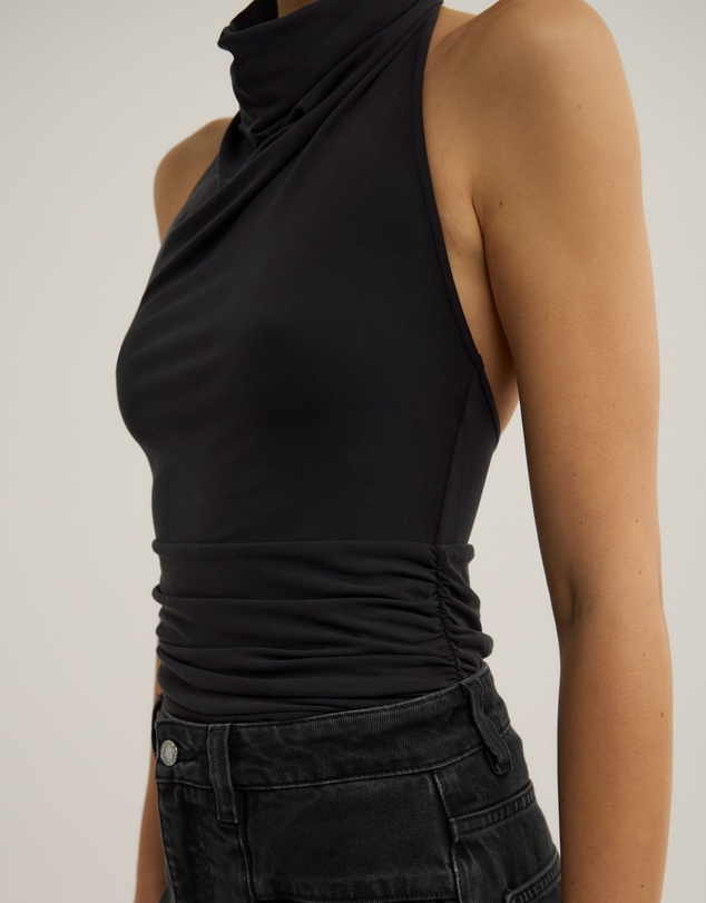 Witchery - High Neck Cowl Top