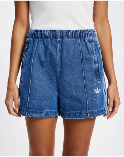 adidas Originals - Firebird Adicolor Denim Shorts