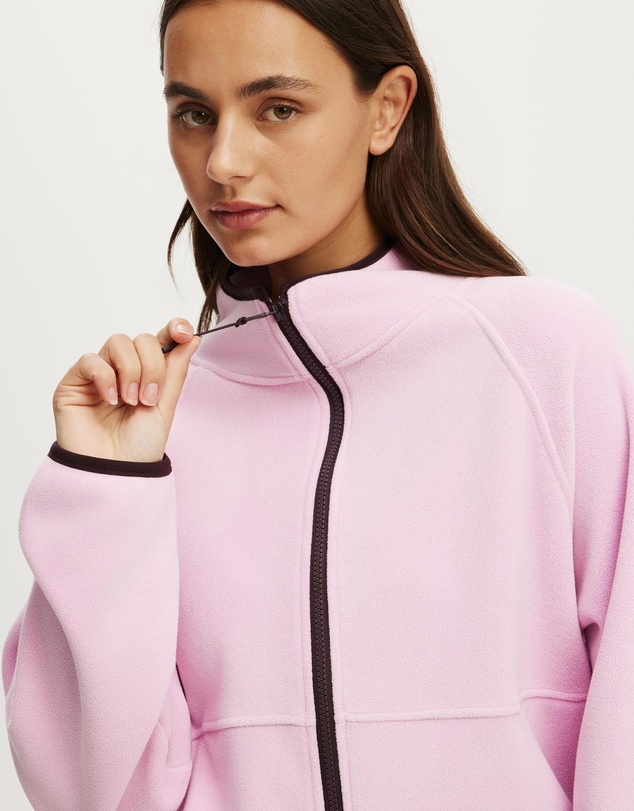 Cotton On Body Active - Polar Fleece Raglan Jacket