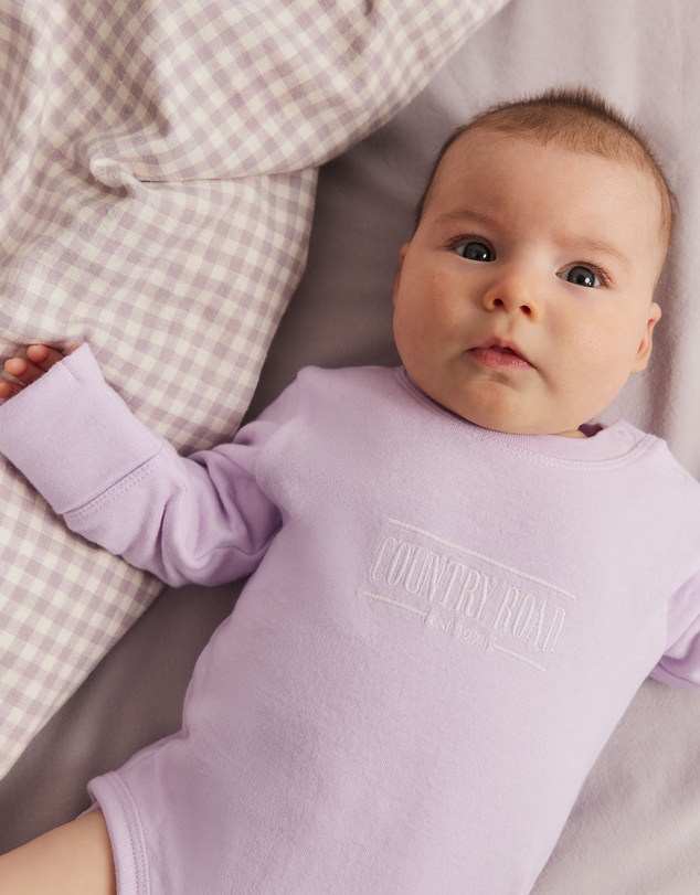 Country Road - Cotton Heritage Long Sleeve Bodysuit