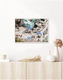 Olive et Oriel - View to Fontelina Art Print