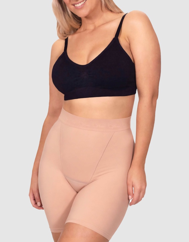 B Free Intimate Apparel - Invisible Period Ultra High Waist Long Shorts