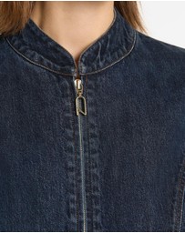 Carla Zampatti - Dark Indigo Fitted Denim Jacket