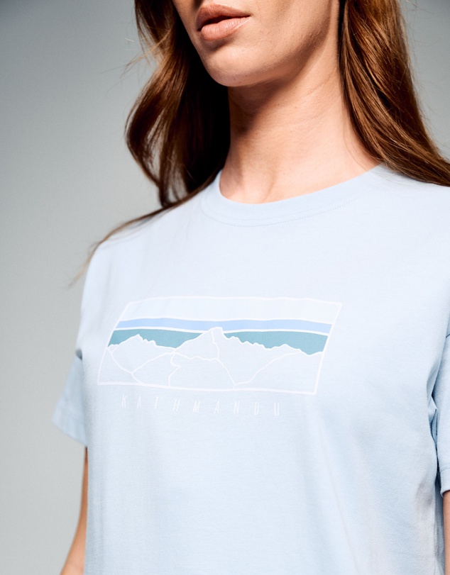 Kathmandu - Mountain Sunset Organic Cotton T-shirt