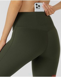 Lorna Jane - Lotus No Chafe Phone Pocket Ankle Biter Leggings