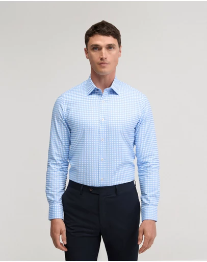 Oxford - Beckton Cotton Checked Shirt
