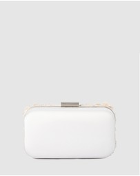Olga Berg - BETH Encrusted Clutch