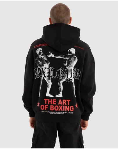 Nena & Pasadena - Prone Box Fit Hoodie