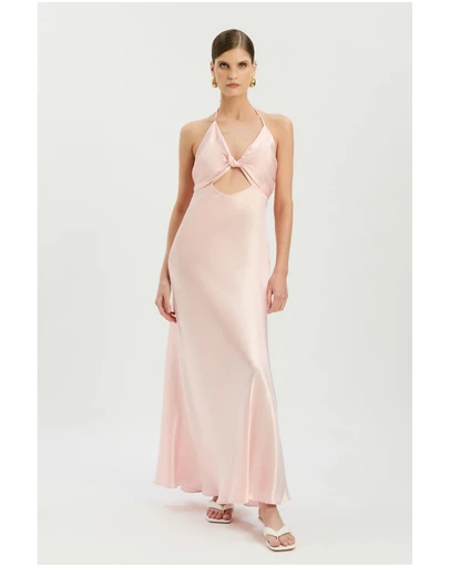Bardot - Isola Halter Neck Maxi Dress