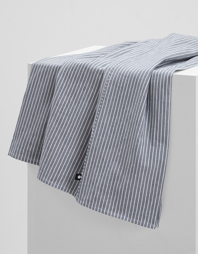 Sheet Society - Leo Washed Cotton Stripe Full Sheet Set