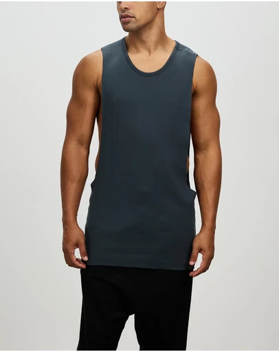 Surrounded By Ghosts - The Titanium Rib Knit Muscle T-Shirt