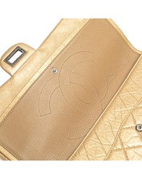 Pre-Loved by Azura Reborn - Pre-Loved Reissue 2.55 Aged Calfskin Double Flap 227