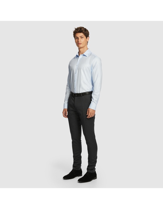 yd. - Maximum Two Ply Cotton Slim Dress Shirt