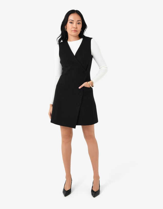 Forcast - Beth Asymmetric Mini Dress