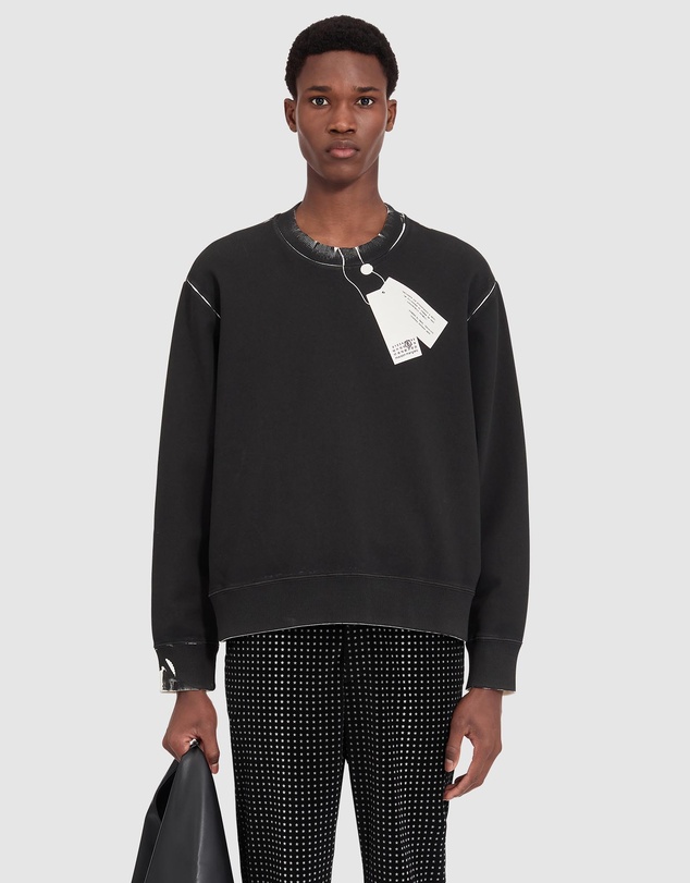 MM6 Maison Margiela - Trompe l'oeil Sweatshirt