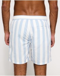 Scotch & Soda - Striped Swim Shorts