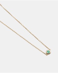 Kirstin Ash - Petite Birthstone Bracelet May Emerald
