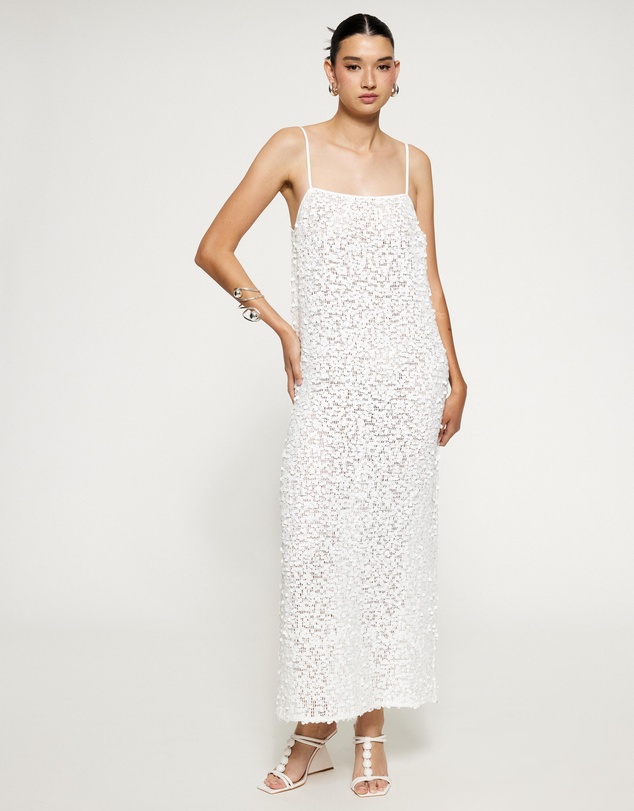 Lover - Claudia Sequin Shift Maxi Dress