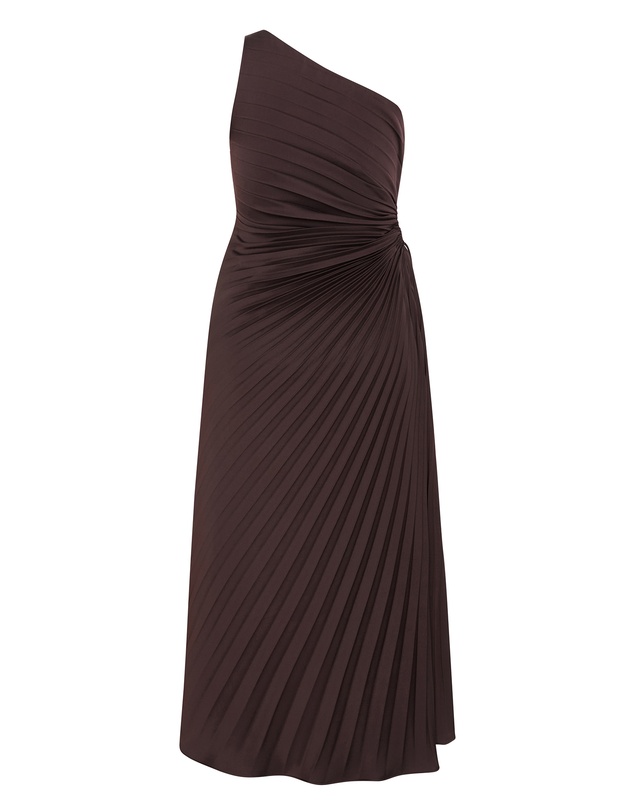 City Chic - Aliza Pleat Maxi Dress