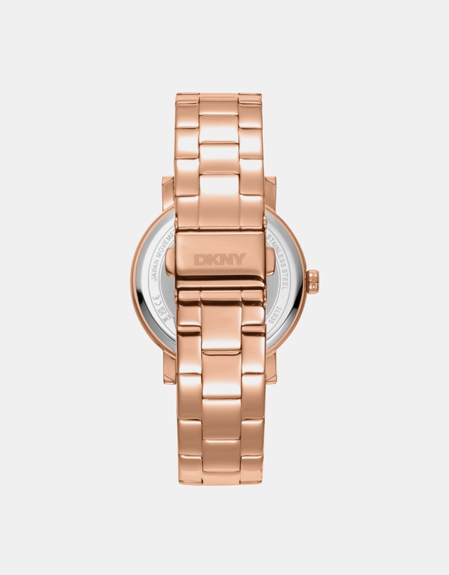 DKNY - Logo Soho Logo Rose Gold Stainless Steel 36mm Watch