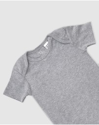 B Free Intimate Apparel - 100% Organic Short Sleeve Bodysuit - Baby & Toddler