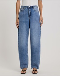 Atmos&Here - Lydia Barrel Leg Jeans